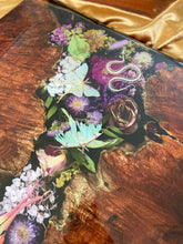 Load image into Gallery viewer, &quot;The End Of Eden” Floral Luna Moth Table
