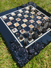Load image into Gallery viewer, “Juliet” Floral Botanical Chessboard + Checkerboard
