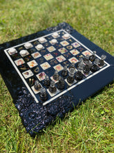 Load image into Gallery viewer, “Juliet” Floral Botanical Chessboard + Checkerboard