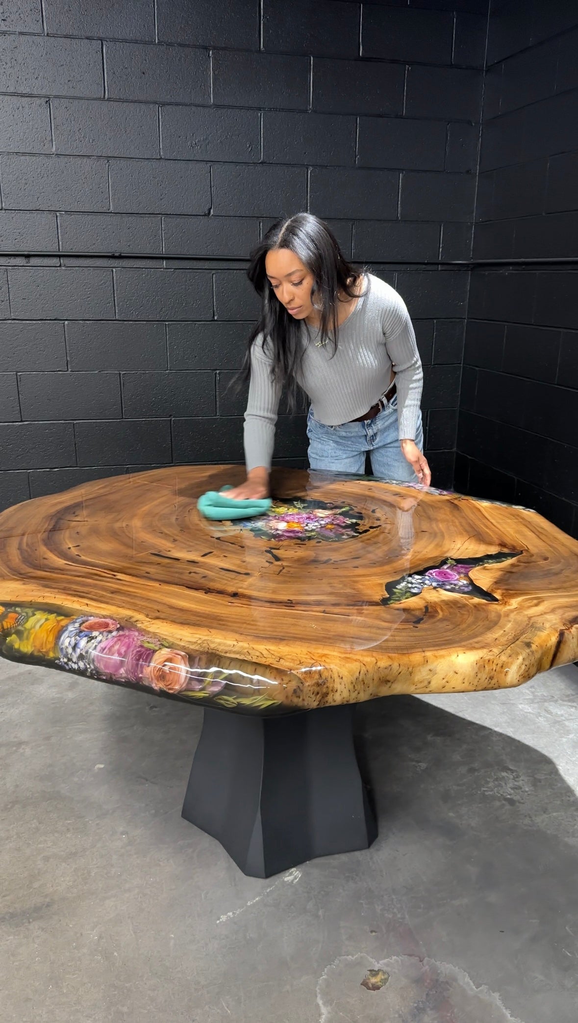 "Ophelia's Garden” Table
