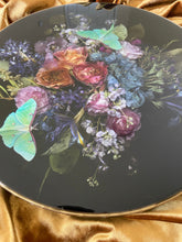 Load image into Gallery viewer, “Midnight Eternal” Floral Luna Moth Table
