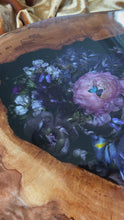 Load and play video in Gallery viewer, &quot;Enchantress” Floral Morpho Butterfly Table
