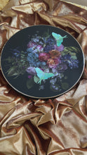Load and play video in Gallery viewer, &quot;Midnight Eternal” Floral Luna Moth Table
