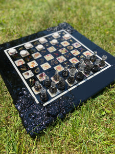 “Juliet” Floral Botanical Chessboard + Checkerboard